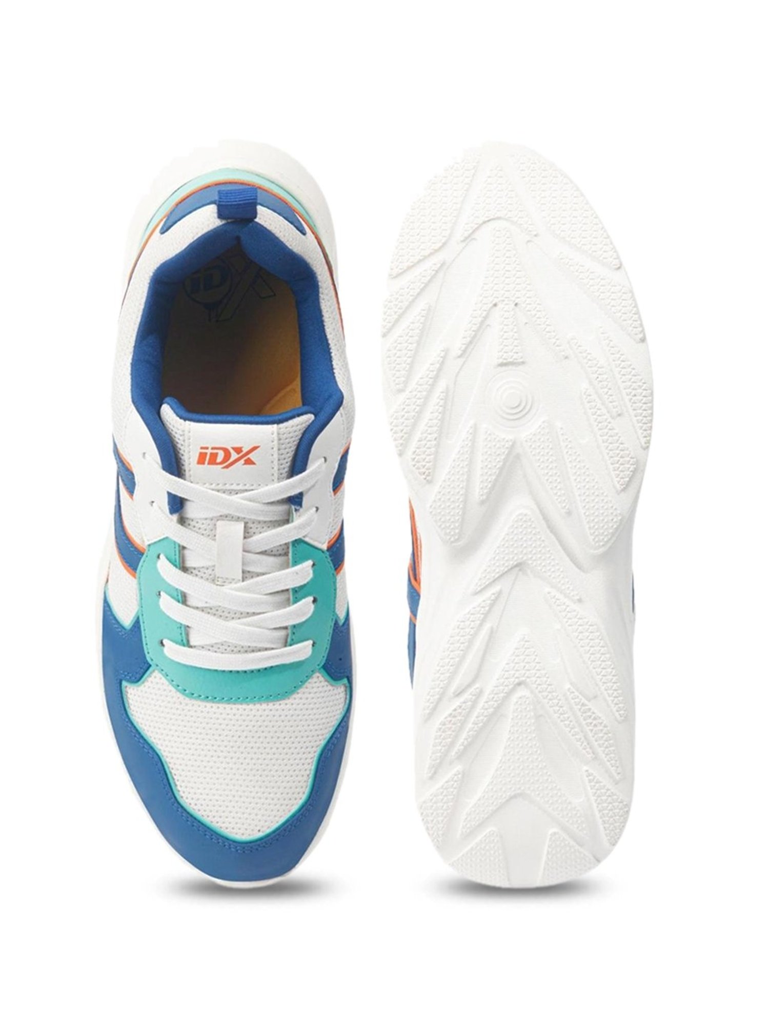 ID Men's White Casual Sneakers