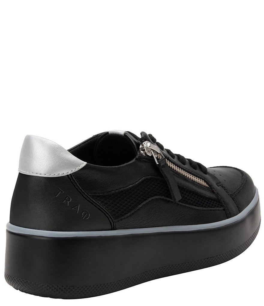 Kendall + Kylie Women's Anthracite Leopard EZORA 2.0 Low Top Lace Up Multi Sneakers