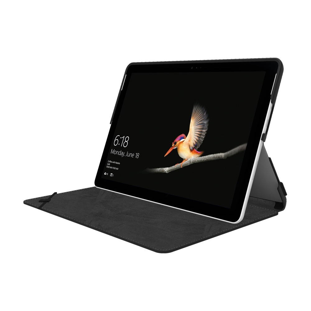 Incipio Faraday Microsoft Surface Go Case with Magnetic Fold Over Closure Microsoft Surface Go - Black