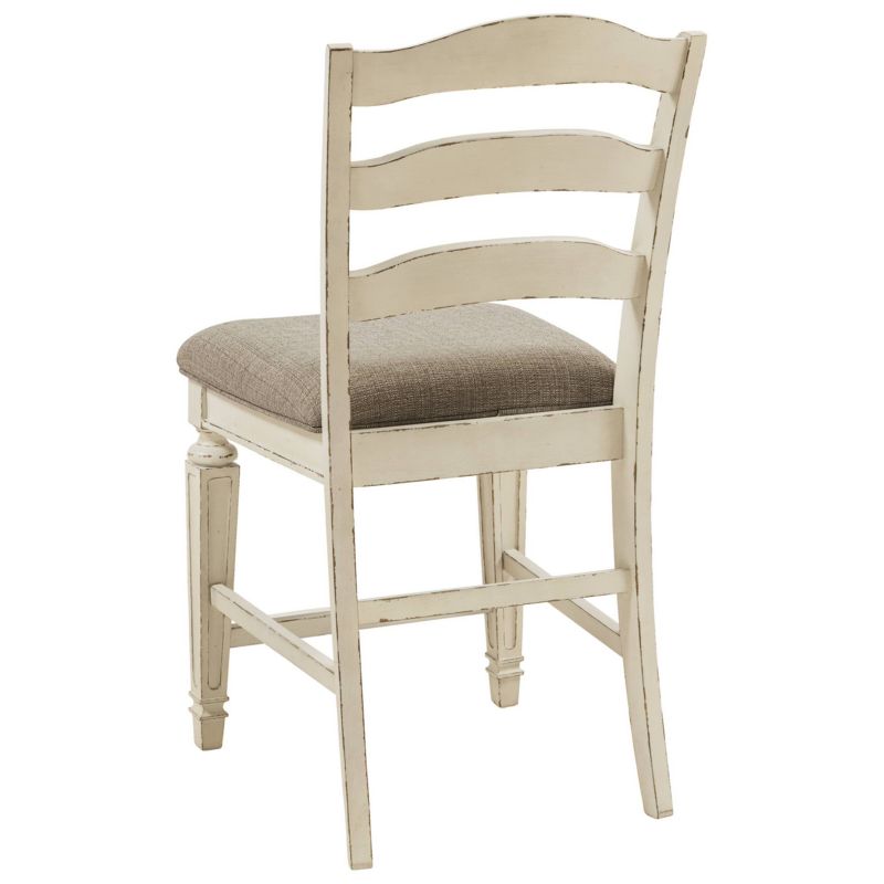 Realyn Counter Height Barstool Chipped White - Signature Design by Ashley