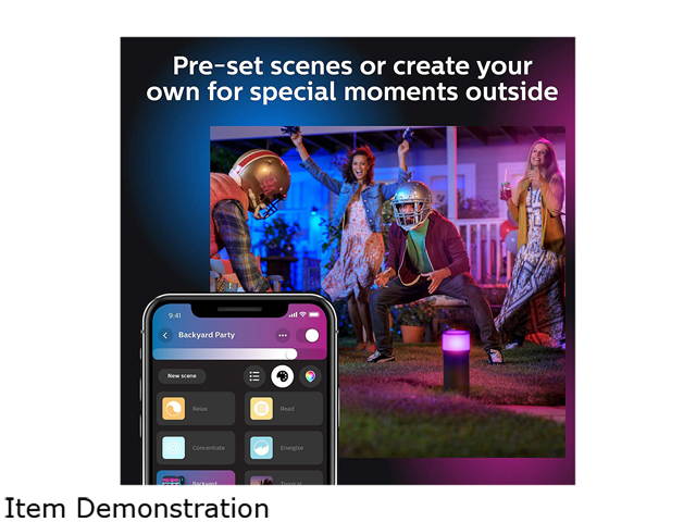 Philips Hue 802090 Calla Outdoor Bollard