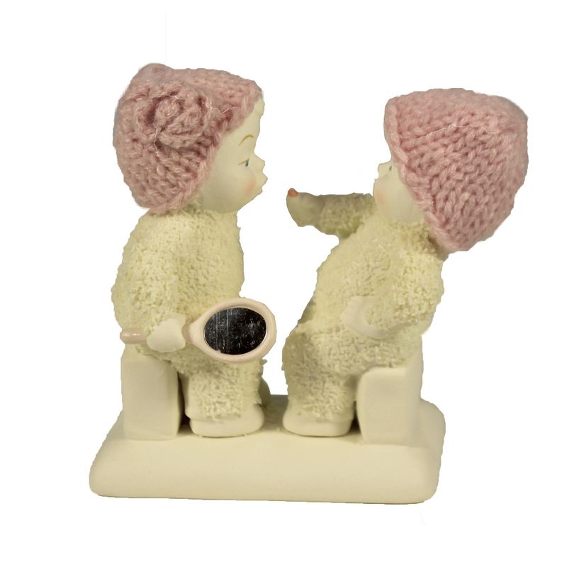 Dept 56 Snowbabies 4.0" You're The Smile On My Face Lipstick Dress Up  -  Decorative Figurines