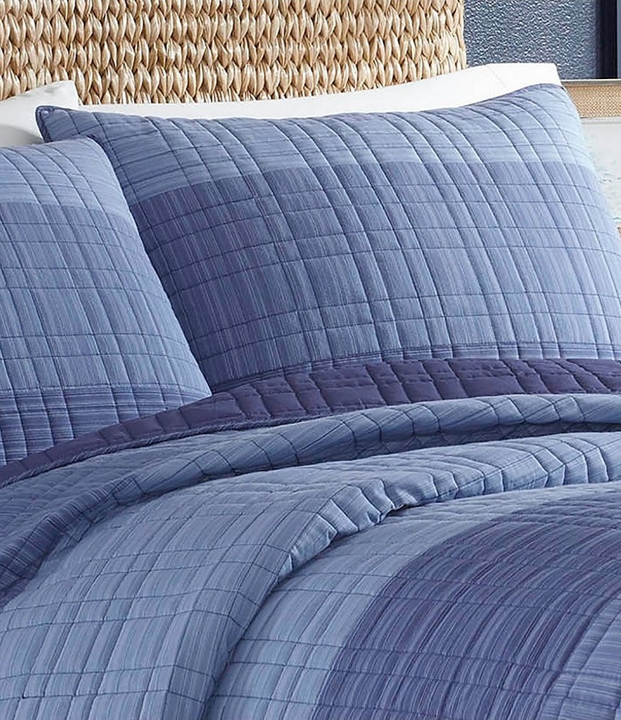Twin Turtle Cove Quilt & Sham Set Light Turquoise/Aqua - Tommy Bahama