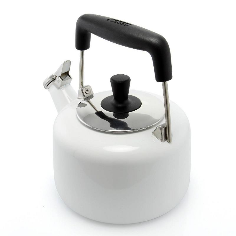 Chantal 1.4qt Freida Teakettle - White