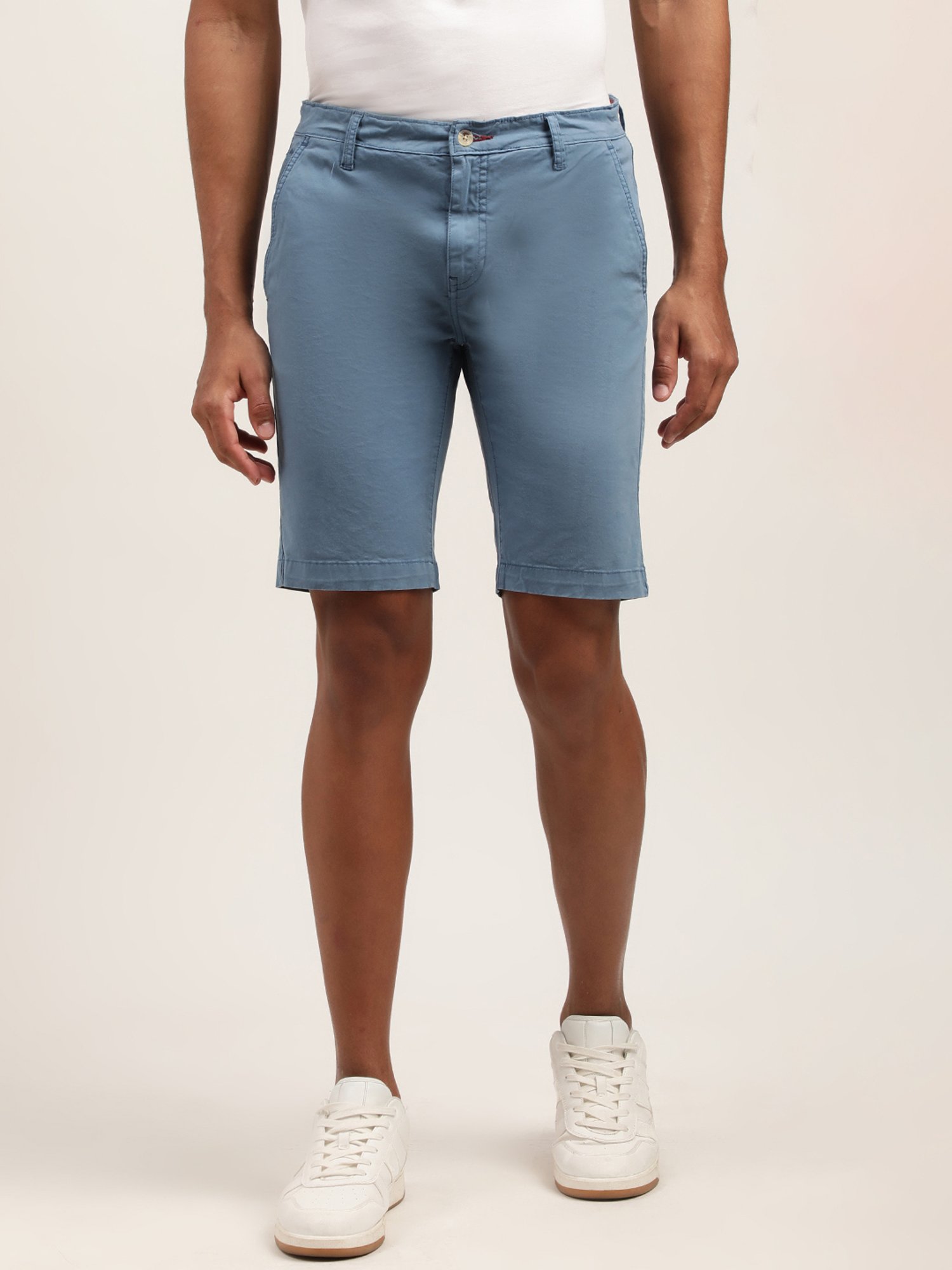 Lindbergh Blue Regular Fit Shorts