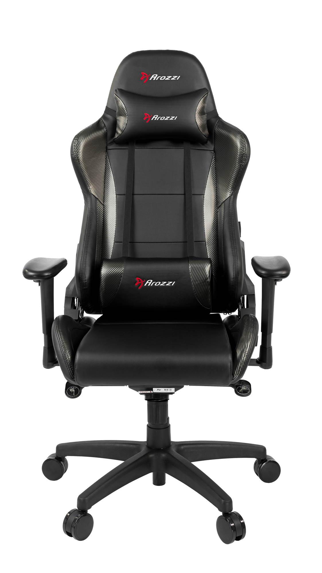 Arozzi Verona Pro V2 Premium Racing Style Gaming Chair with High Backrest Black
