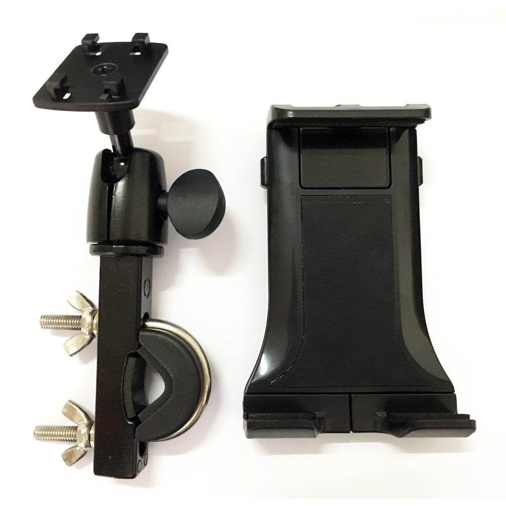 Etubby 4-12.5 Inches Music/Microphone Stand Tablet Holder Aluminum Alloy Phone Holder Cradle Mount for Apple iPhone iPad, Google Nexus, Galaxy Tab and Any Other 4-12.5 Smartphones & Tablets