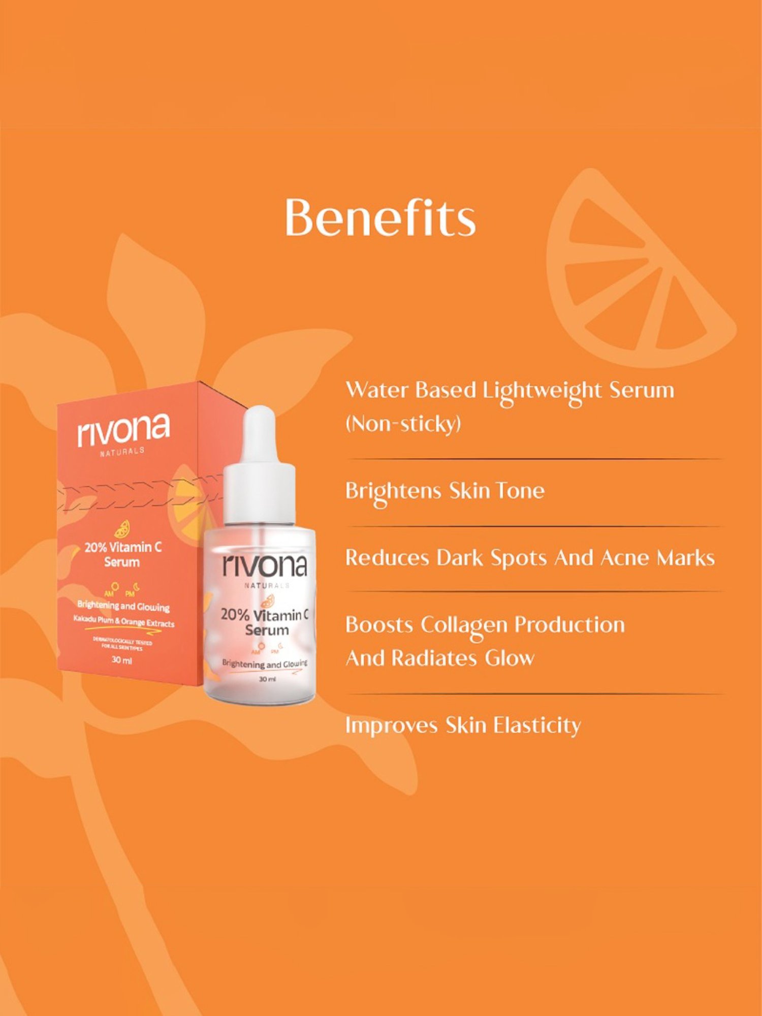 Rivona Naturals 20% Vitamin C Serum - 30 ml