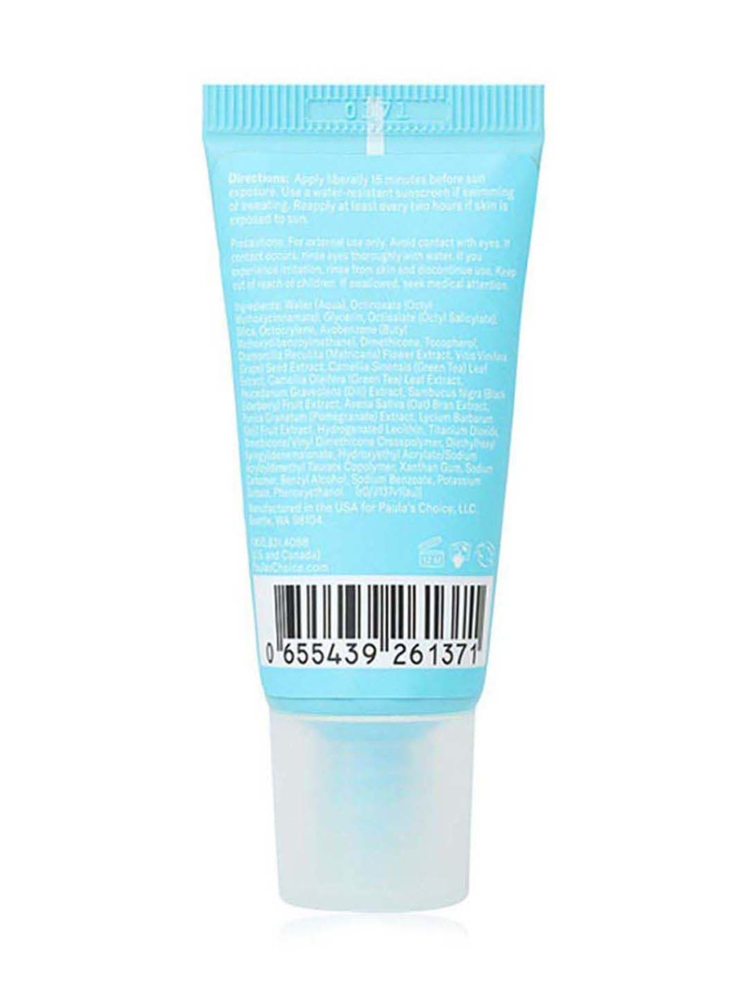 Paula's Choice Clear Ultra-Light Hydrating SPF 30, UVA & UVB Protection Sunscreen 15 ml