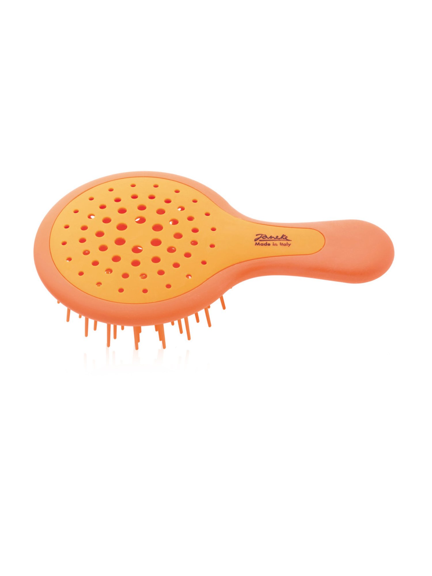 Janeke 1830 Professional Fluorescent Orange Mini Super Brush