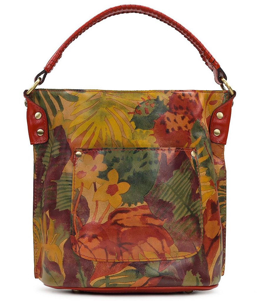 COACH Colorblock Leather Willow Bucket Bag