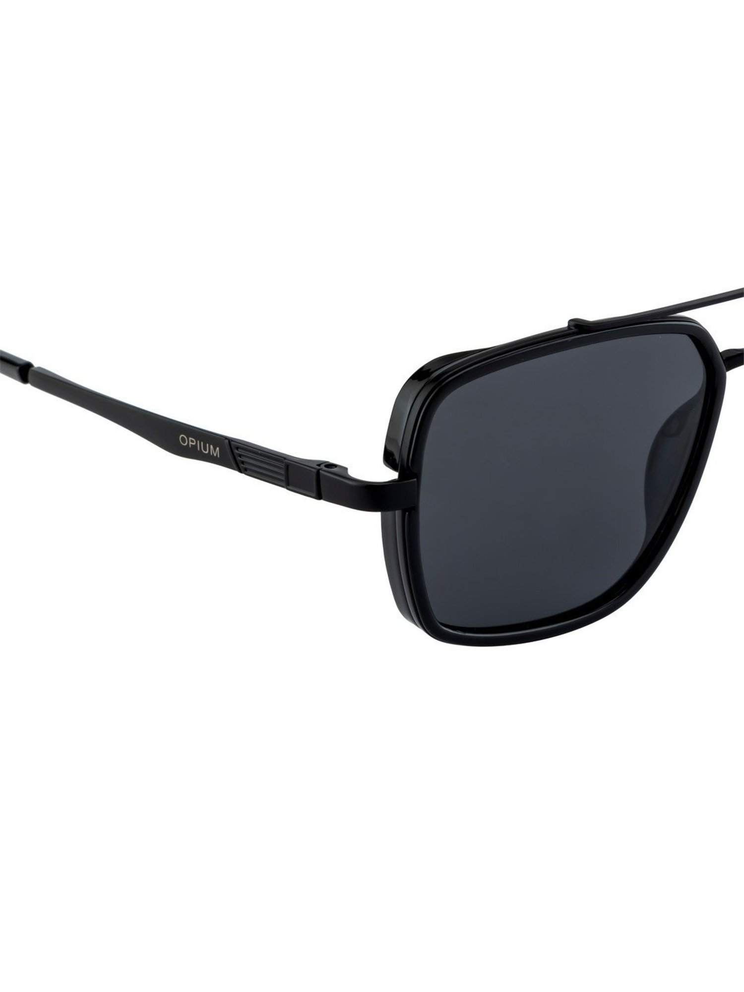 Opium Grey UV Protection Square Sunglasess for Men