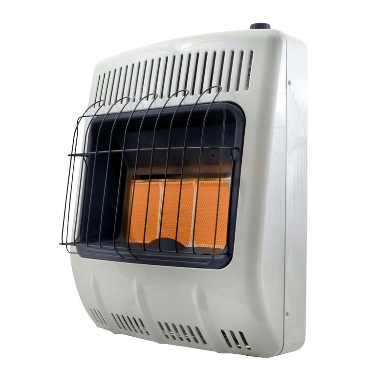 Mr. Heater Home Jobsite 20,000 BTU Mountable Indoor Outdoor Vent Free Radiant Natural Gas Heater