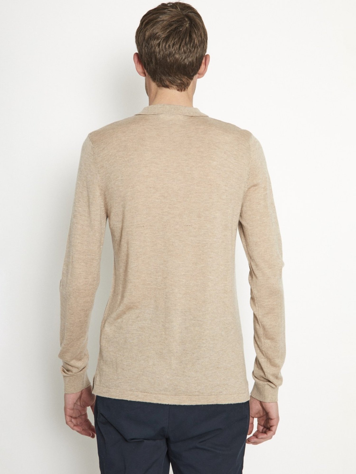 Bruun & Stengade Beige Regular Fit Sweater