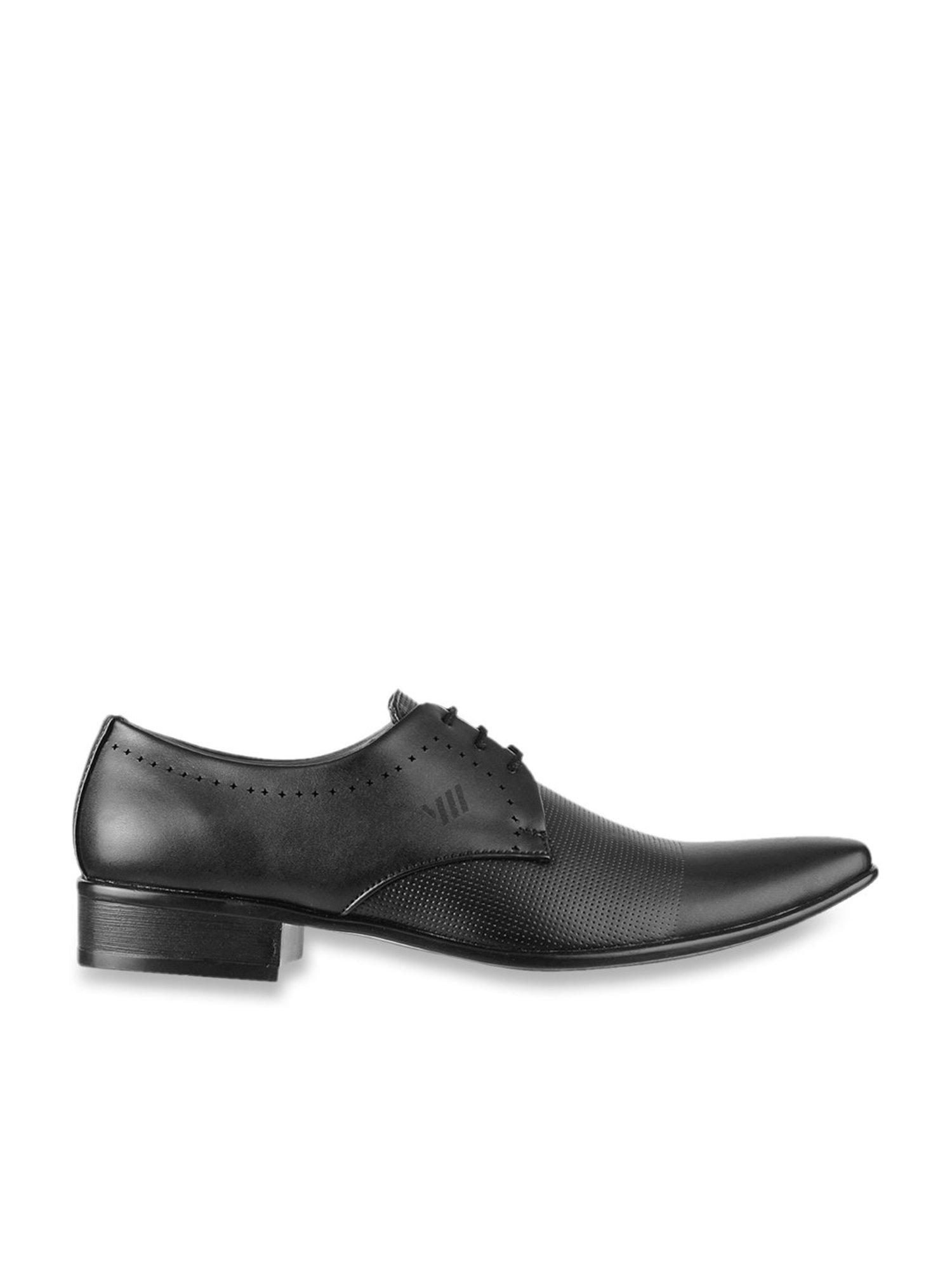 Walkway Men's Black Shoe Lace-up