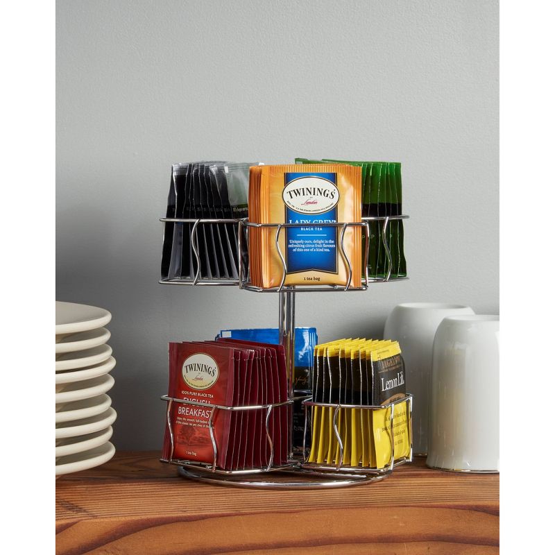 Nifty Tea Carousel - Silver