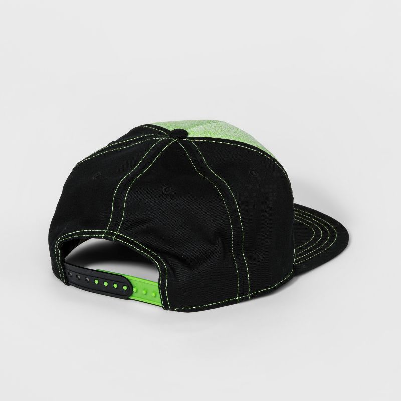 Boys' NASA Flat Brim Baseball Hat - Black