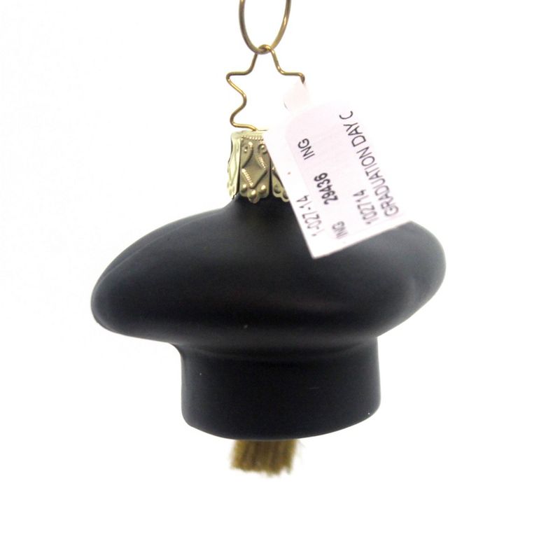 Inge Glas Graduation Day Ornament School Diploma Tassel  -  Tree Ornaments