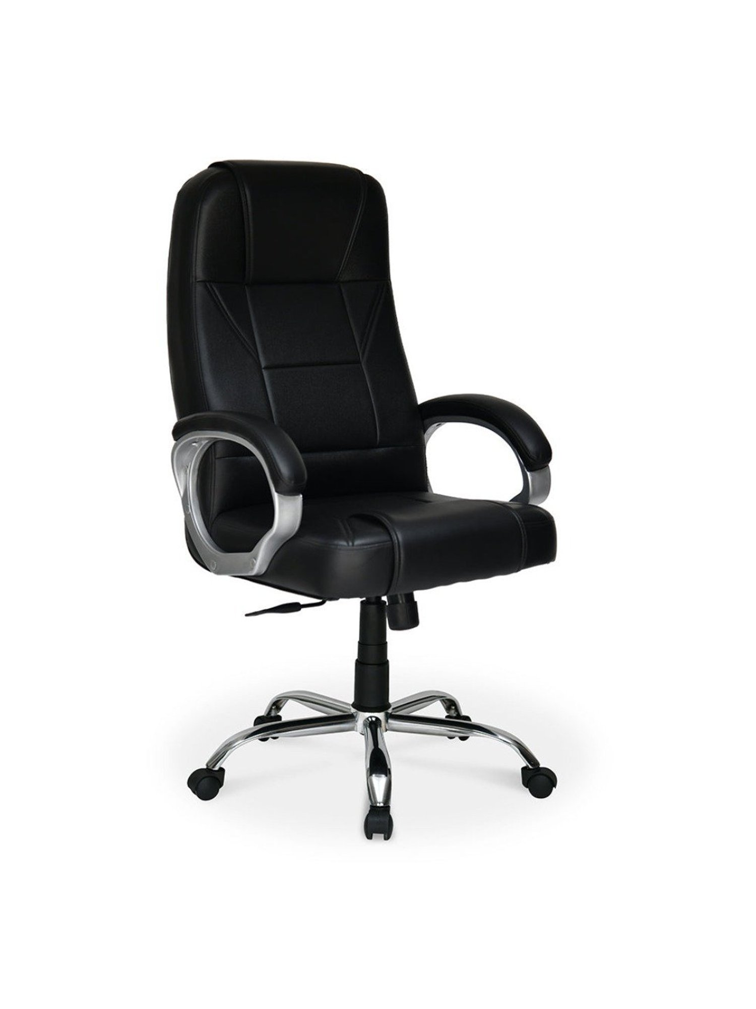 Durian Chaste Black Fabric Executive Chair