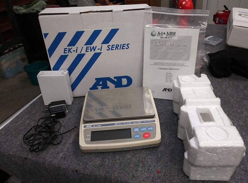 A&D EK1200i Legal For Trade Gold Scale