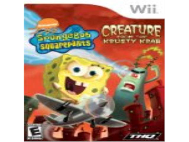 SpongeBob SquarePants: The Creature from the Krusty Krab for Nintendo Wii