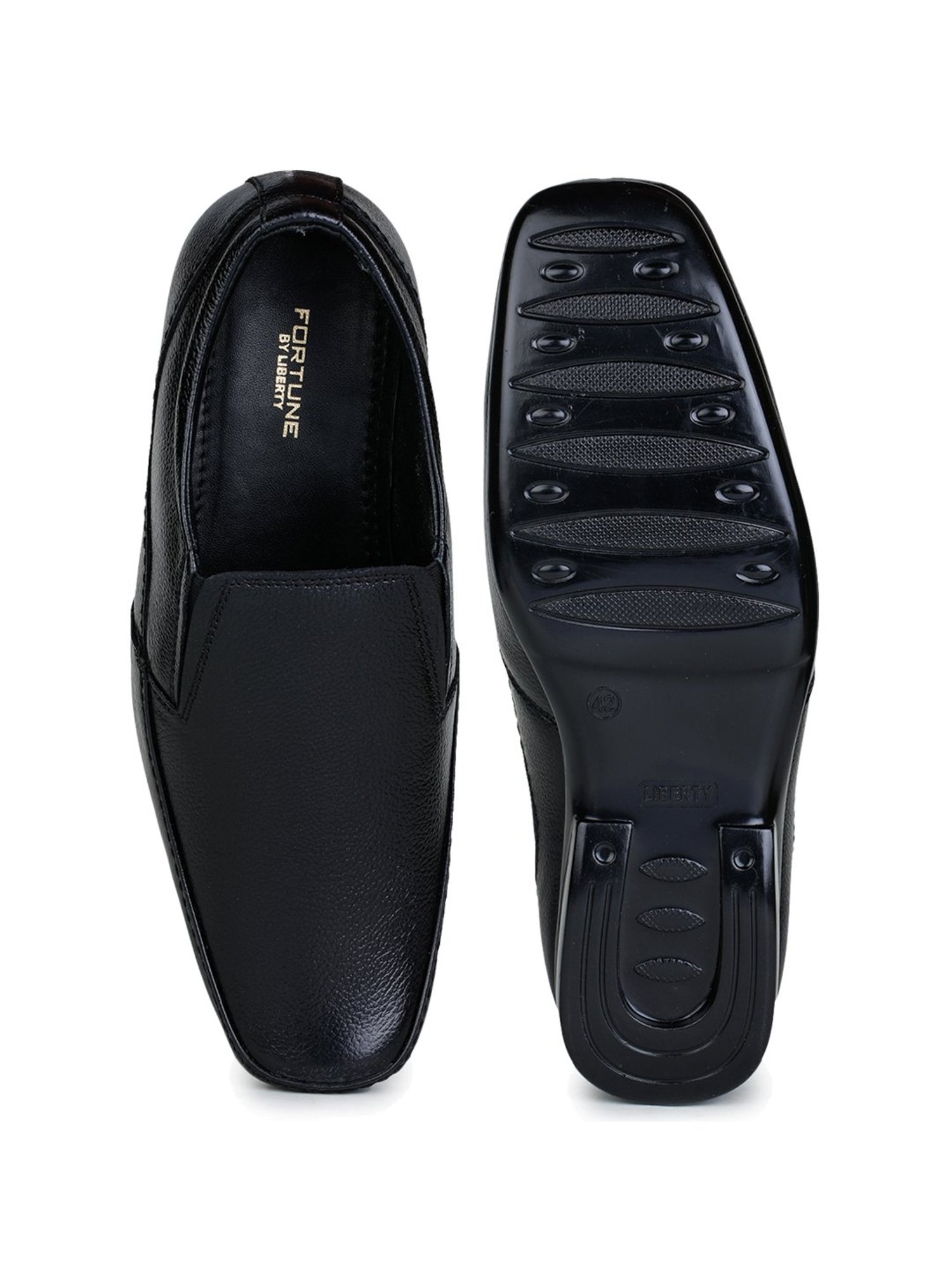 Fortune by Liberty Black Formal Slip-Ons
