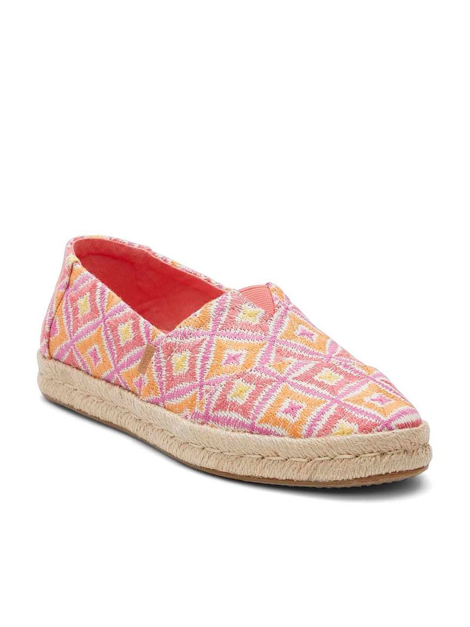 TOMS Alp Rope 2.0 Women's Pink Espadrille Shoes