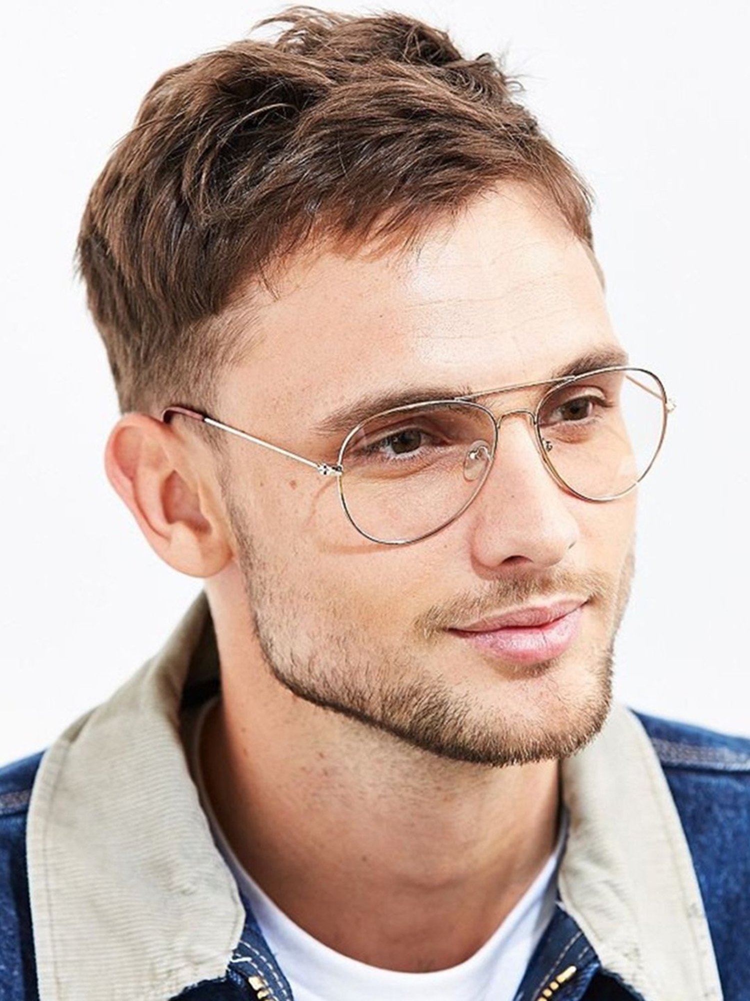 Resist Eyewear Clear Aviator UV Protection Unisex Sunglasses