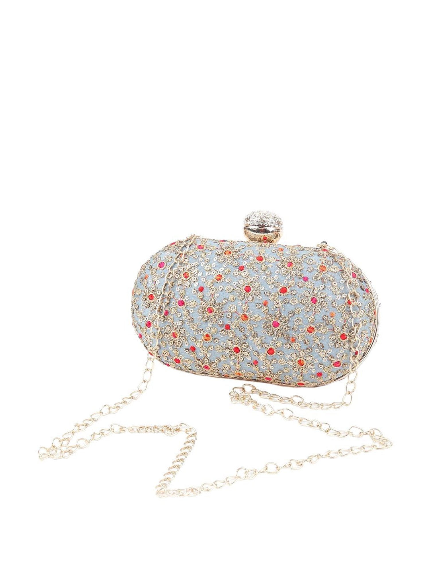 Odette Multicolor Embellished Sling Handbag