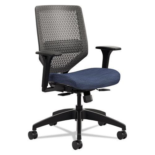 HON - HONSVMR1ACLCO90 - Solve Series ReActiv Back Task Chair, Midnight/Charcoal
