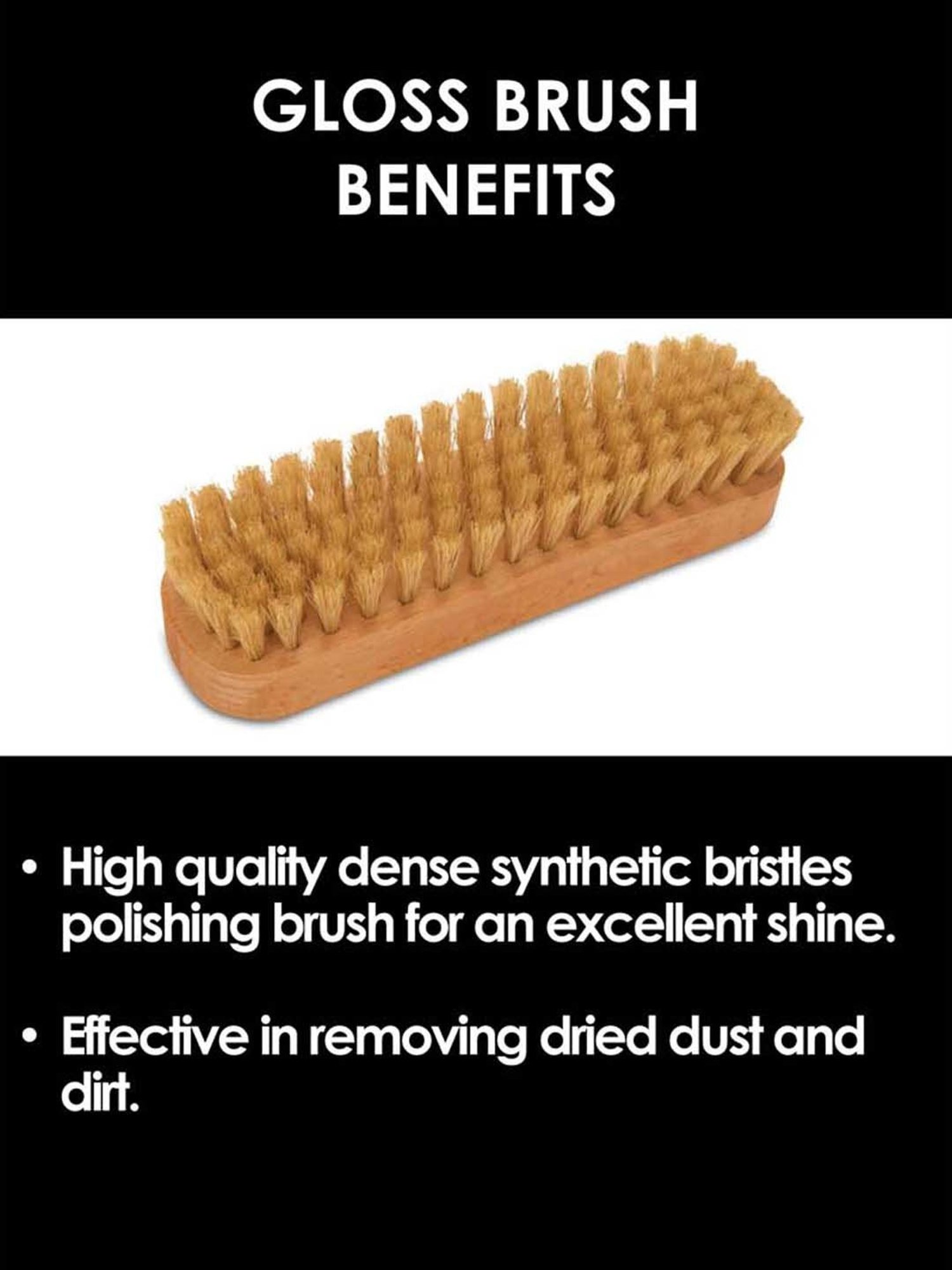 Pro Multicolored Shoe Brushes Combo Kit