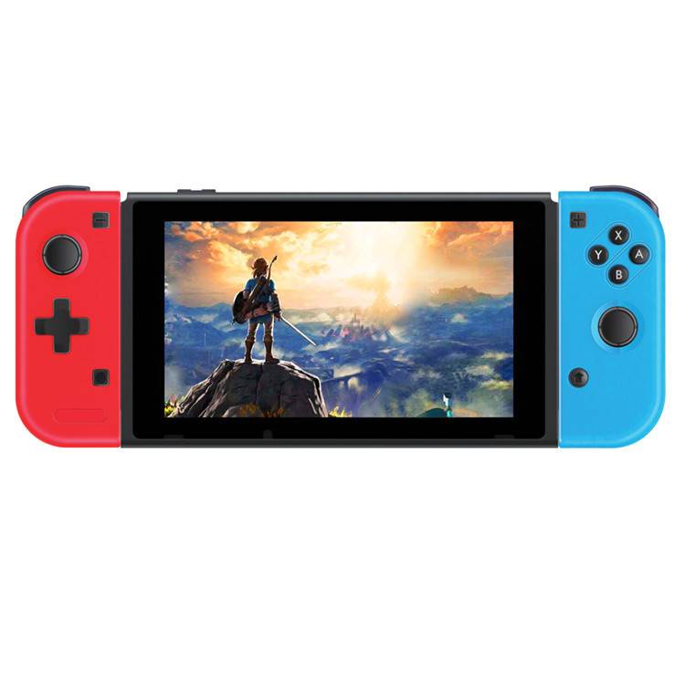 Wireless game Bluetooth controller charging,Wireless Joy-con Controller for N-Switch Console, Left and Right Switch Pro Remote Controller, Upgrade Version Plug and Play Auto Connect,, Blue Red
