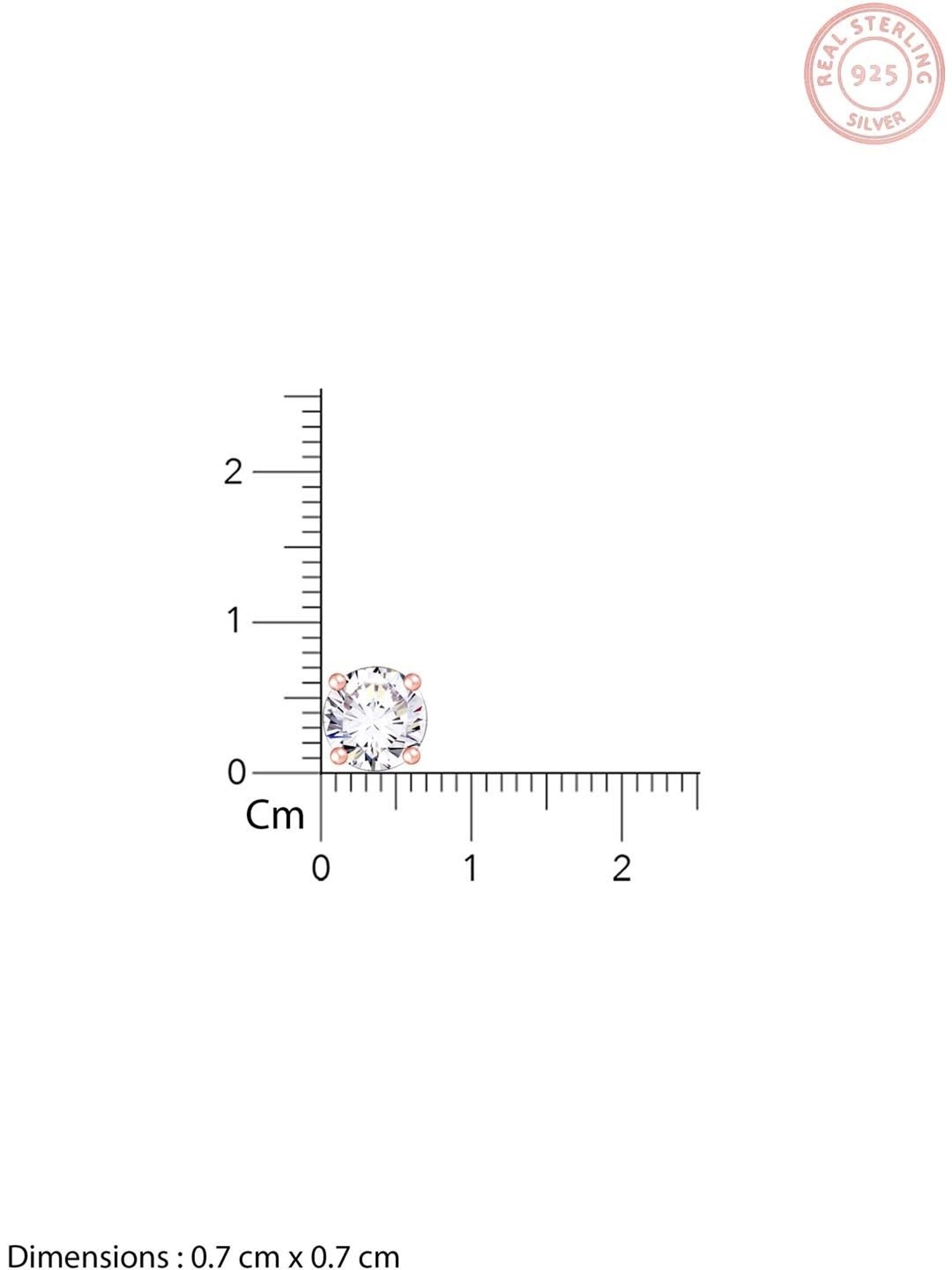 GIVA 92.5 Sterling Silver Earrings for Women