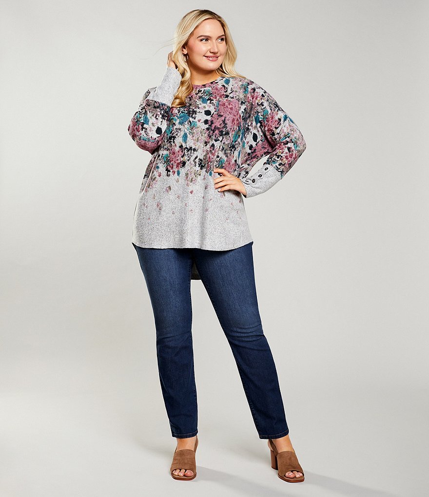 Westbound Denim Plus Size THE FIT FORMULA Slim Straight Jeans