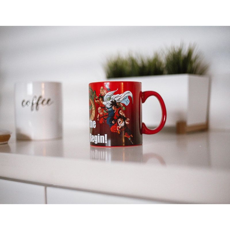 Just Funky Dragon Ball Z 20oz Coffee Mug with Inside Artwork