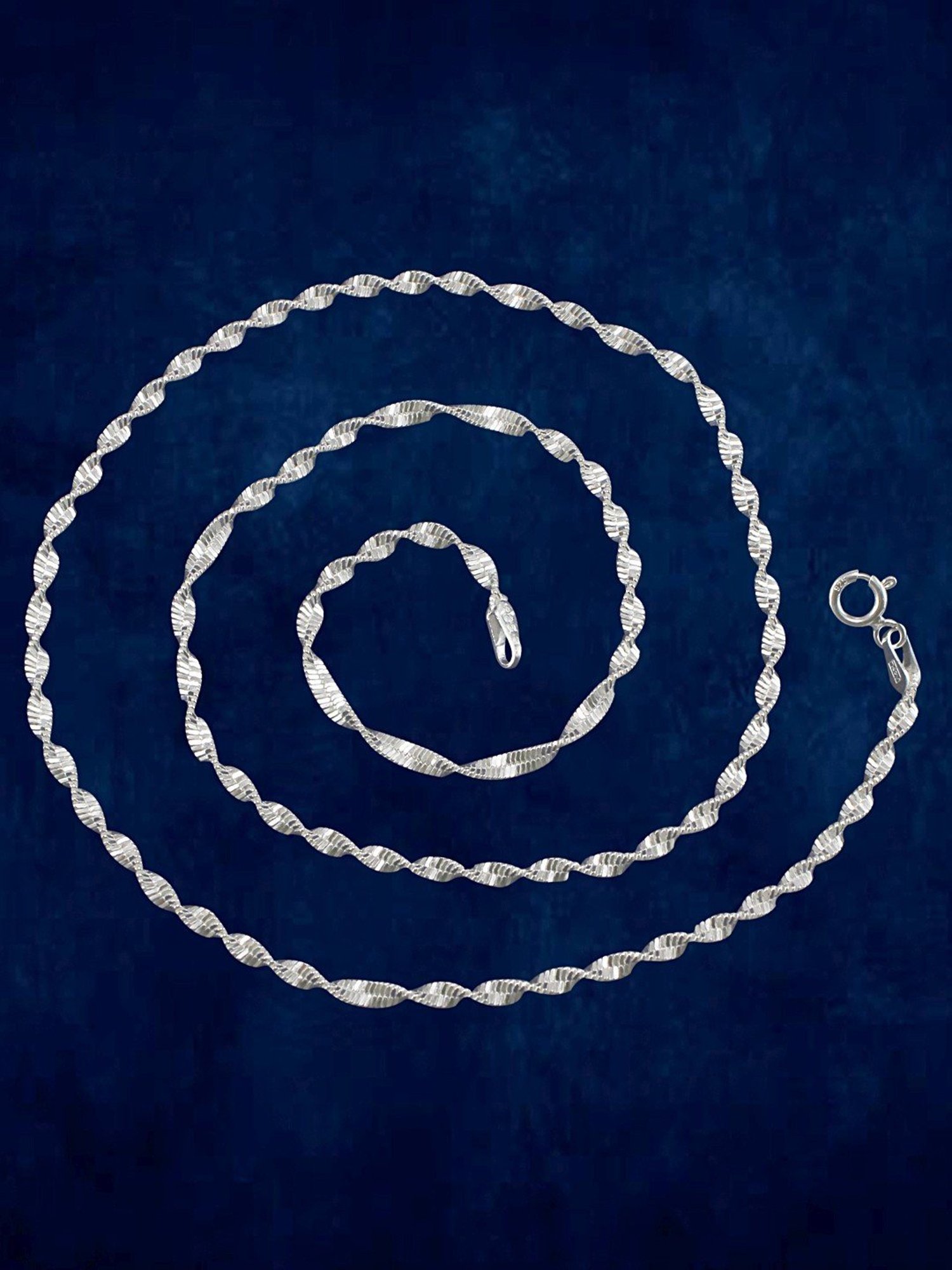 Taraash 92.5 Sterling Silver Chain for Women