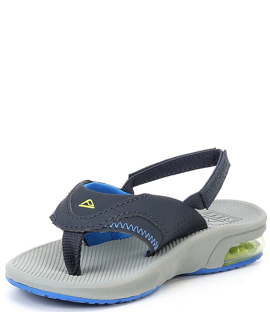 Reef Boys' Fanning Water Friendly Flip Flops (Toddler)