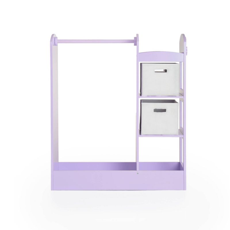 42" Kids' See and Store Dress Up Storage Center Lavender - Guidecraft