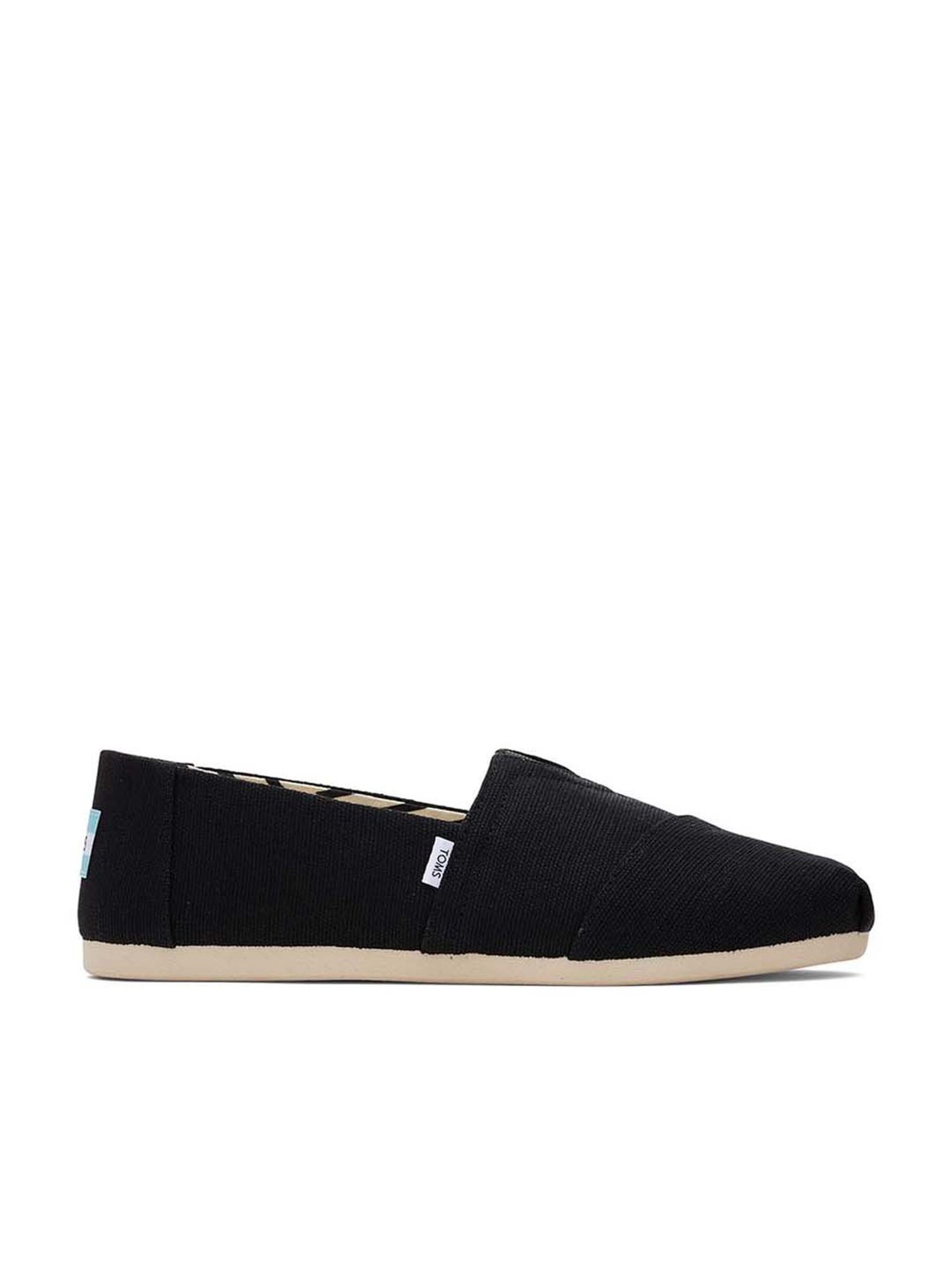 TOMS Heritage Men's Black Espadrille Shoes