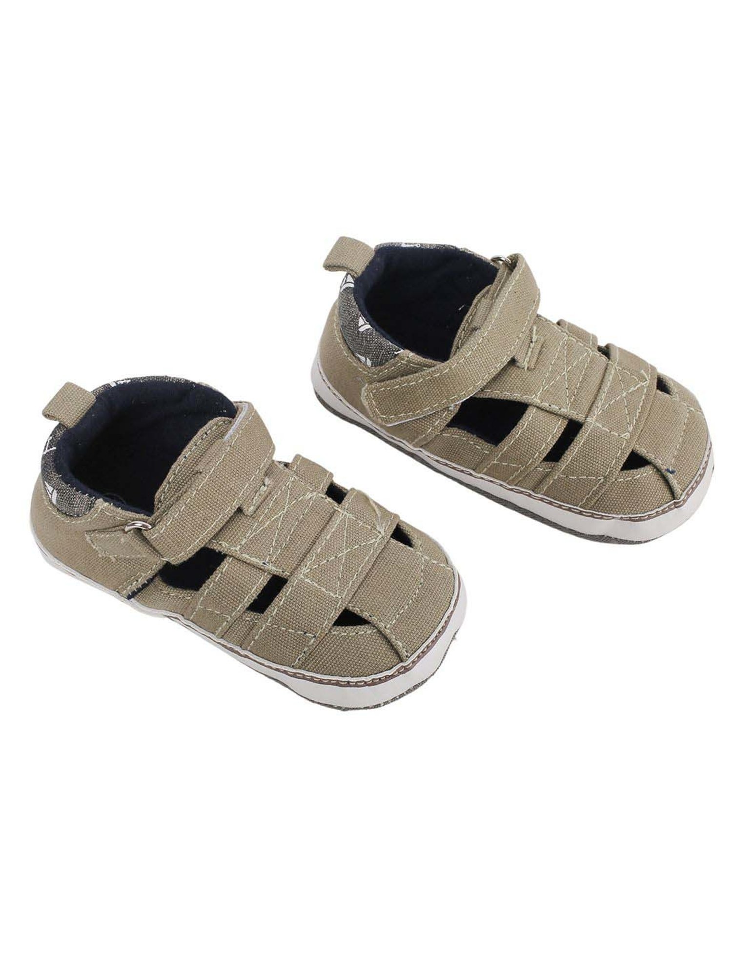 Baby Moo Kids Green Casual Sandals