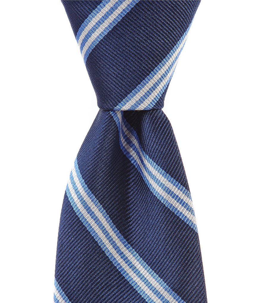 Brooks Brothers Boys Striped Silk Tie