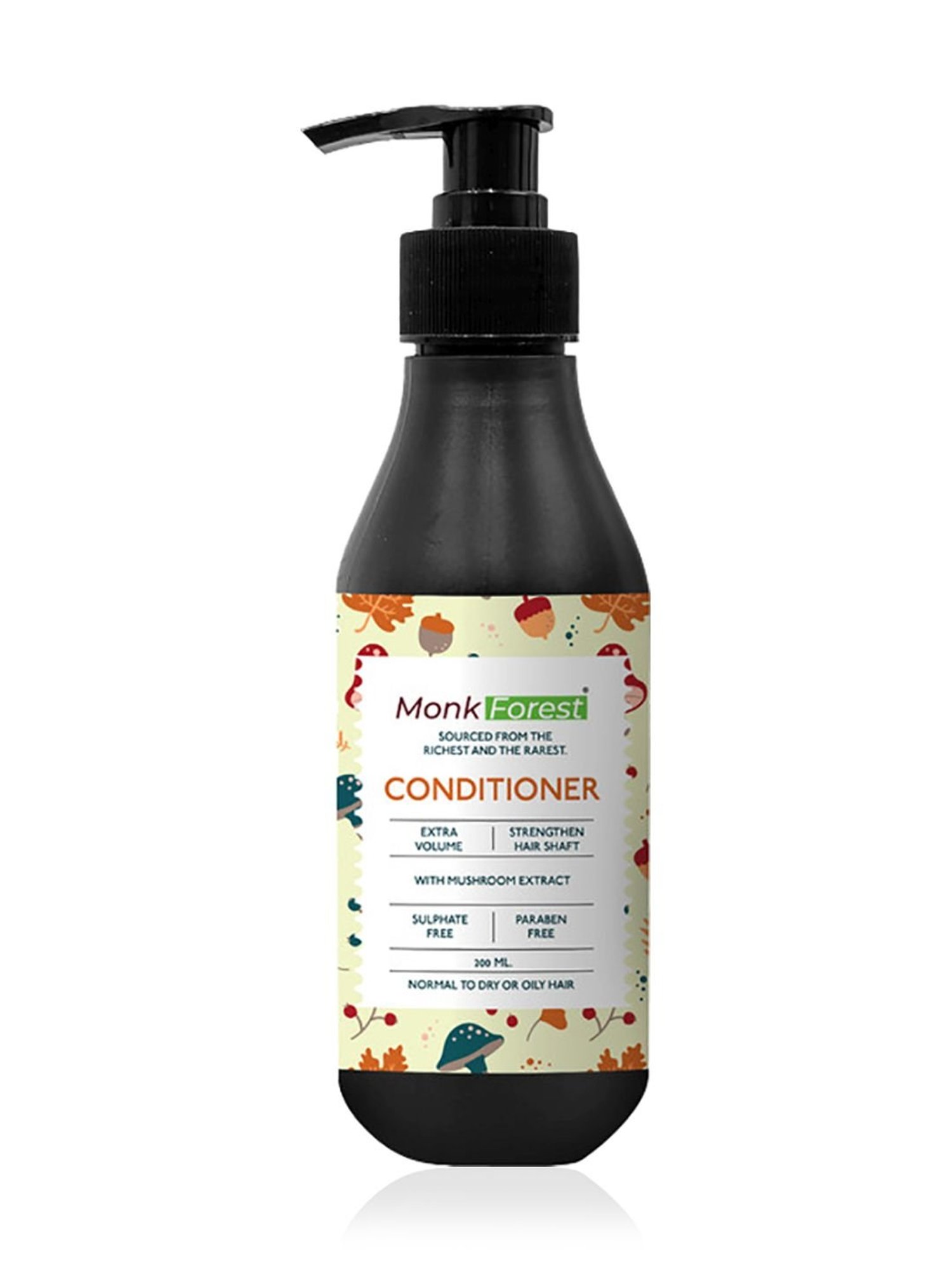 Monk Forest Mushroom Hair Conditioner for Hair Protection - 200 ml
