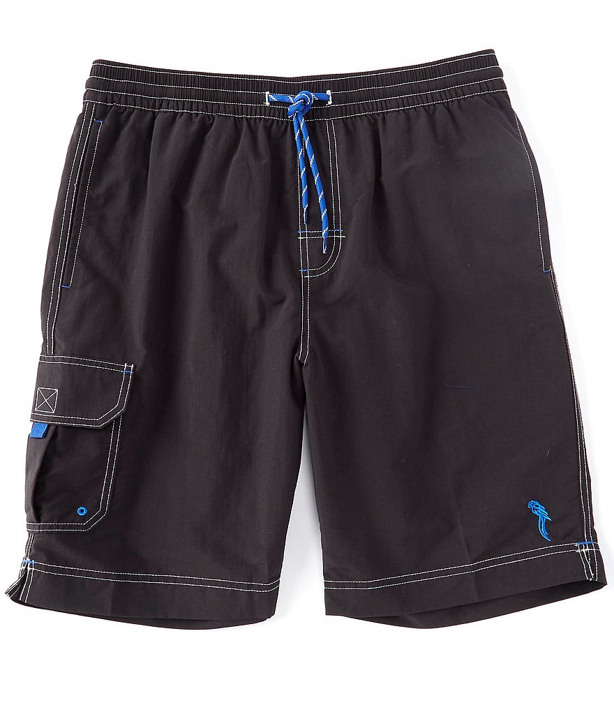 Tommy Bahama Baja Tails from the Sea 9#double; Inseam Board Trunks
