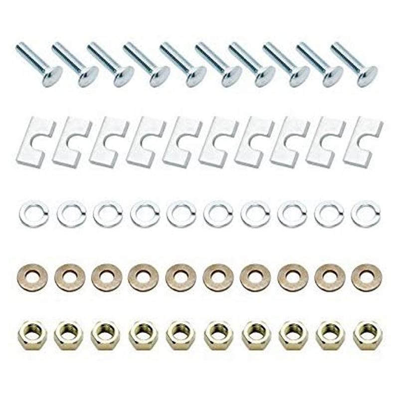 Reese 58430 Fifth Wheel Hardware Kit for Quick Install Universal Trailer Hitch Rail Systems