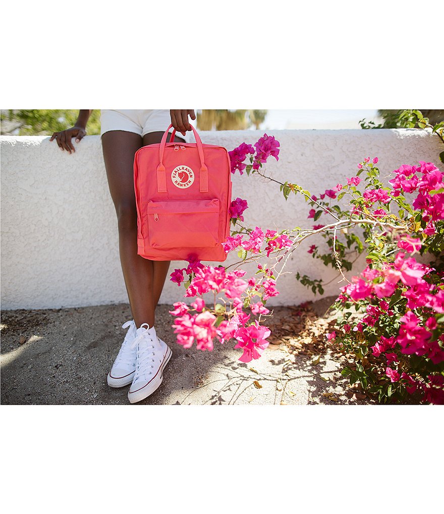 Fjallraven Kanken Water-Resistant Cotton Zipper Convertible Backpack