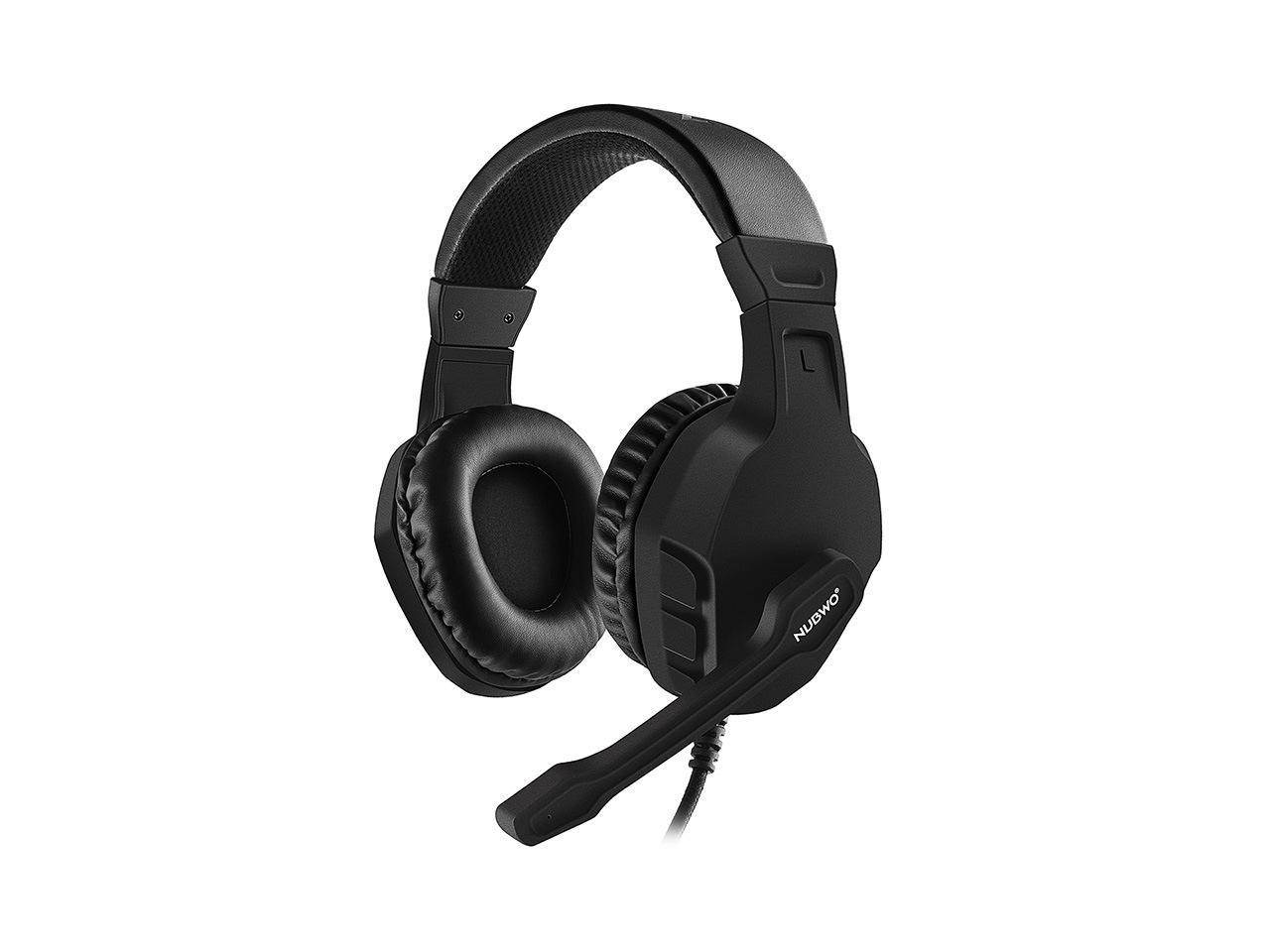 Gaming Headset for PS4, Xbox One/Xbox One S Controller, Nintendo Switch, Heavy Bass Headphones with Mic, Volume Control for Mobile Phone, iPad, PC, MAC, Laptop Computer