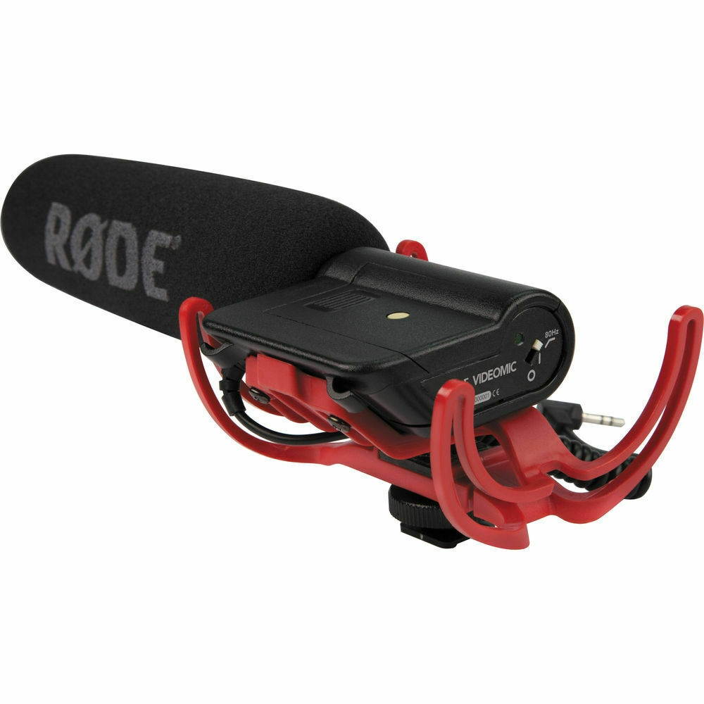 Rode Microphones VideoMic with Rycote Lyre Suspension System #VIDEOMIC-R