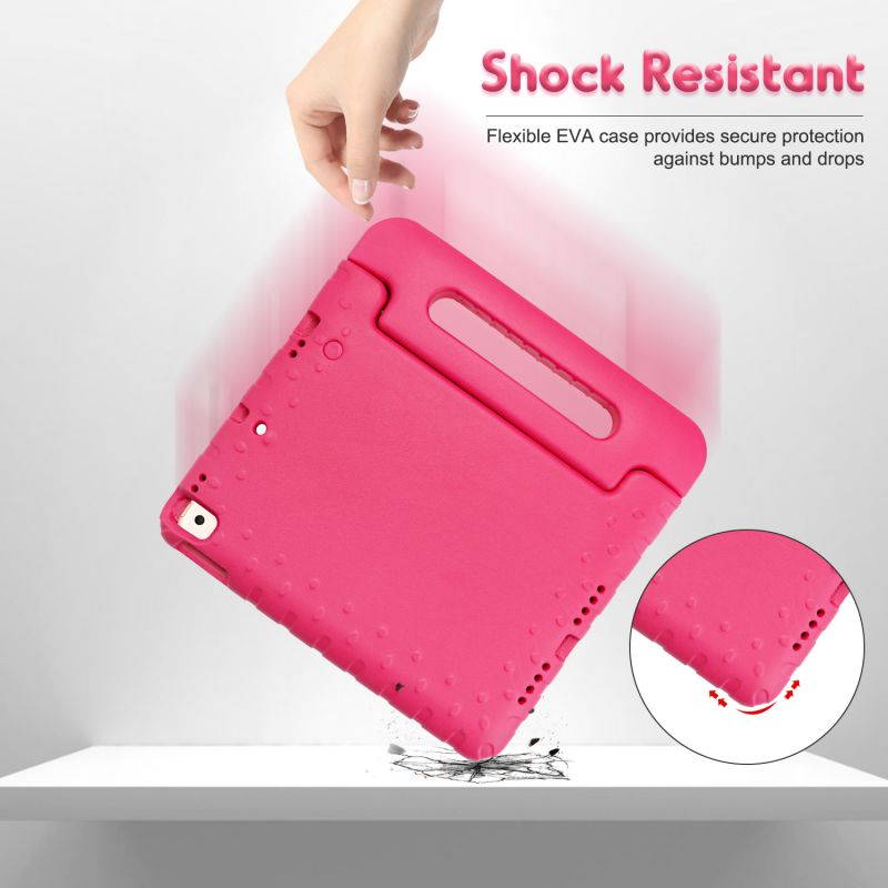 Donwell For iPad 7th Generation 8th Generation 10.2 inch 2019/2020 Cover Case for Kids Durable Shockproof Protective Handle Stand Case with Kickstands for iPad 7/8/Air 3rd Gen