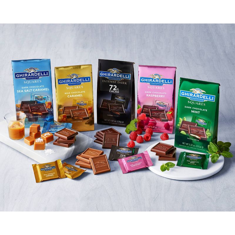 Ghirardelli Premium Assortment Chocolate Squares Bag - 5.91oz