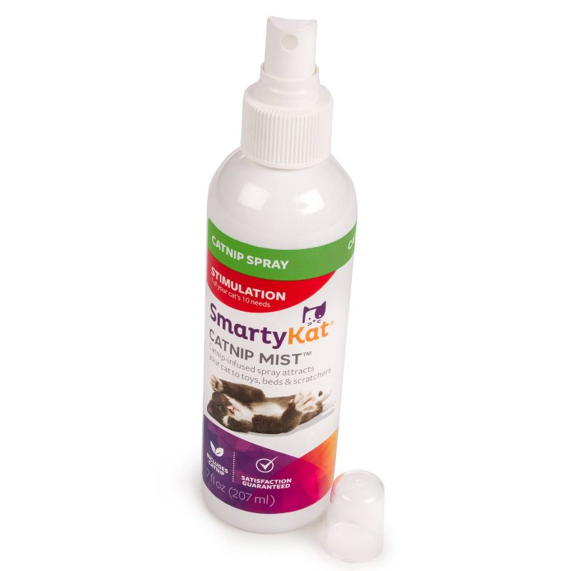 SmartyKat Catnip Mist Cat Attractant Spray Cat Treats - 7oz